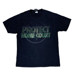 Boston Celtics Protect Home Court Black Playoffs T-Shirt Size Large